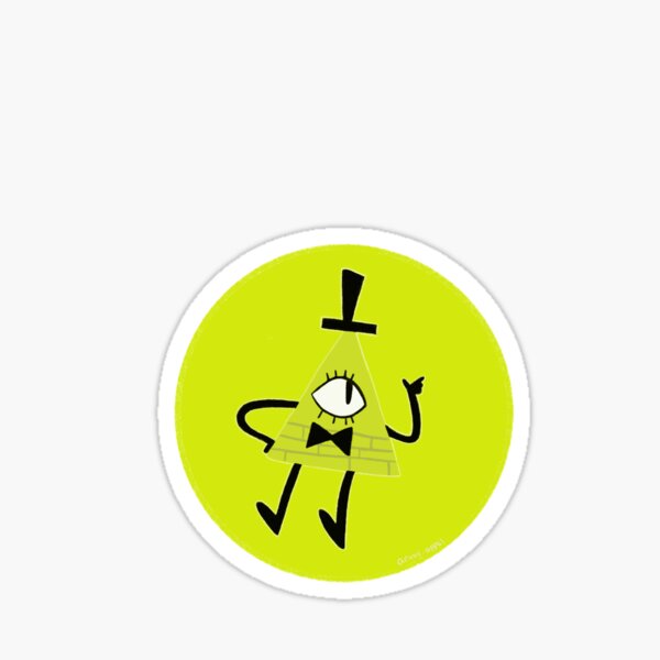 bill cipher Sticker