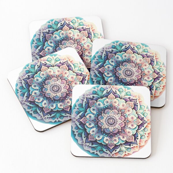 Item preview, A Layered Boho Mandala Flower - Sacred Space Mandalas Collection designed and sold by GVRDesign.