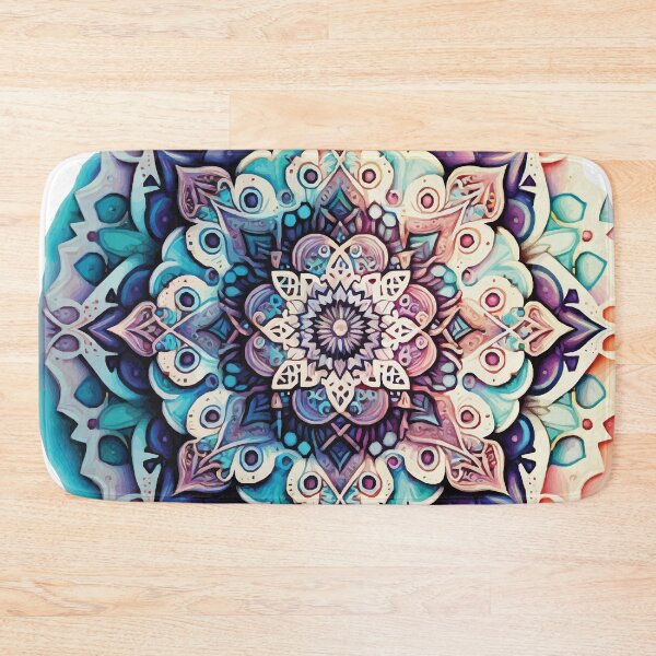 Item preview, A Layered Boho Mandala Flower - Sacred Space Mandalas Collection designed and sold by GVRDesign.