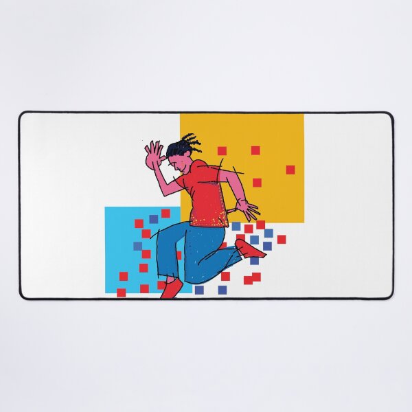 Item preview, dancing man modern art t-shirt | dancing man  designed and sold by KARTICK DUTTA.