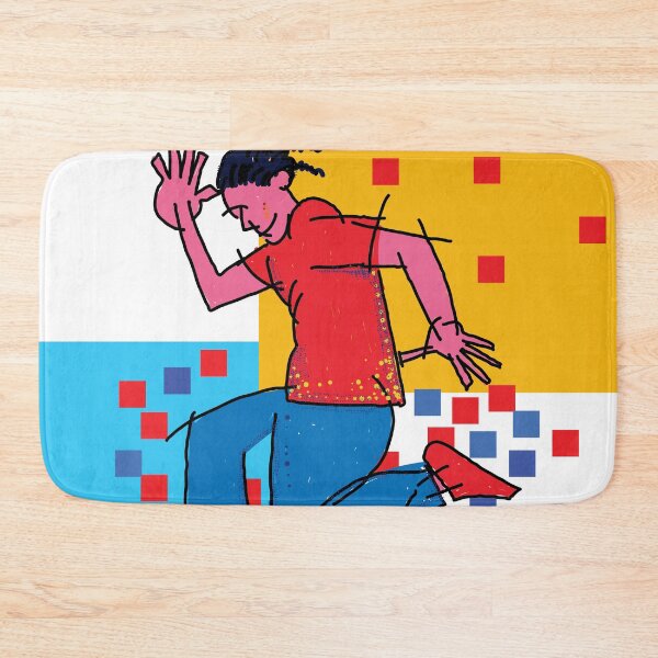 Item preview, dancing man modern art t-shirt | dancing man  designed and sold by KARTICK DUTTA.