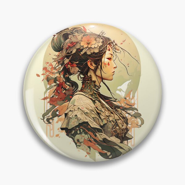 Artikelvorschau, Art Nouveau Cyberpunk Traditionelle japanische Fusion entworfen und verkauft von entwithanaxe.