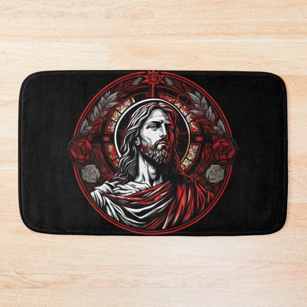 Item preview, Jesus Christ Stain Glass Window designed and sold by Dusk Votum.