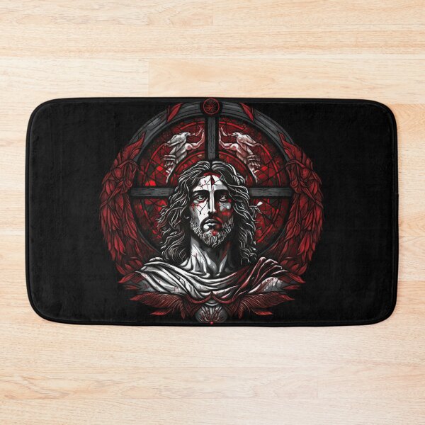 Item preview, Jesus Christ Stain Glass Window designed and sold by Dusk Votum.