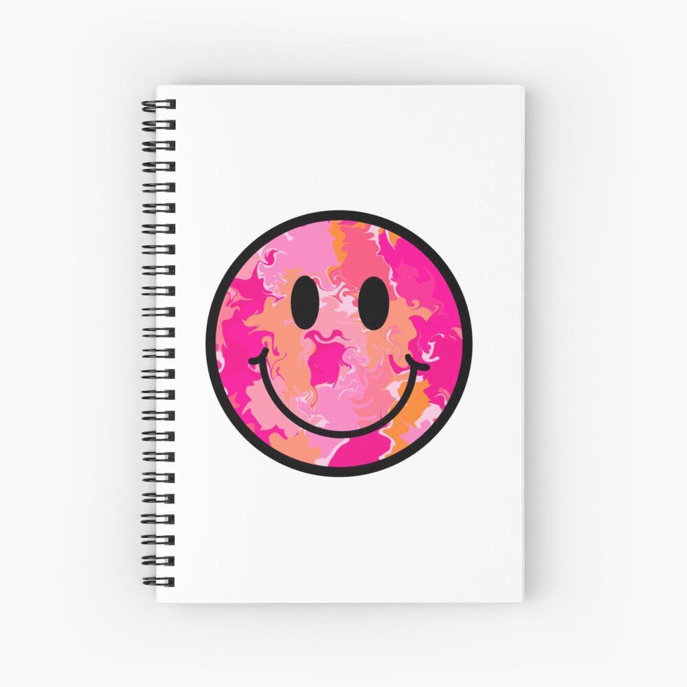 Pink Smiley Face Sticker – Mary Kathryn Design