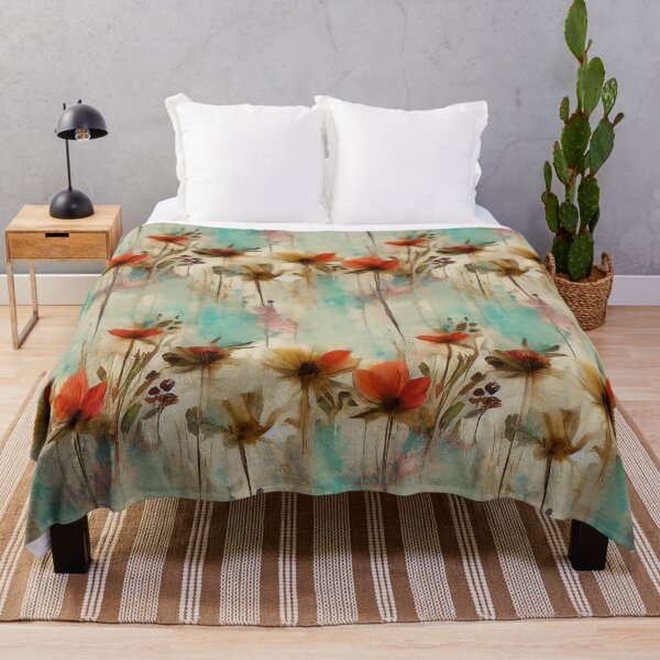 Item preview, Vintage Wildflowers Watercolor designed and sold by CosyDesign.