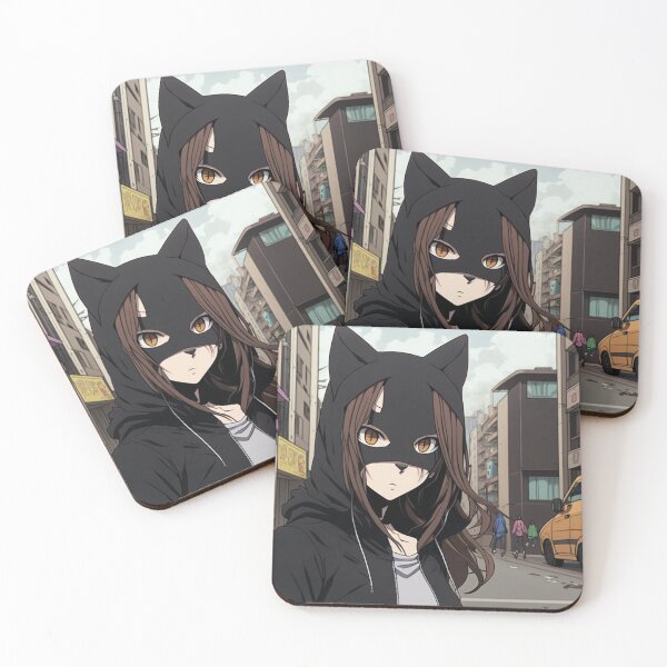Artikelvorschau, Anime-Mädchen maskiert entworfen und verkauft von Artezia.