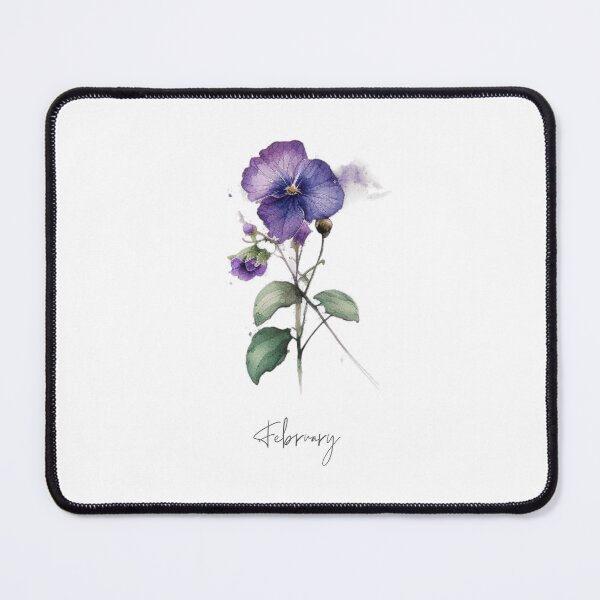 Item preview, Birth Flower - February, Violet designed and sold by konnie2018.