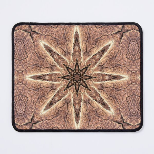 Item preview, Rough wood Burl Texture Kaleidoscope Pattern 26 designed and sold by Swabcraft.