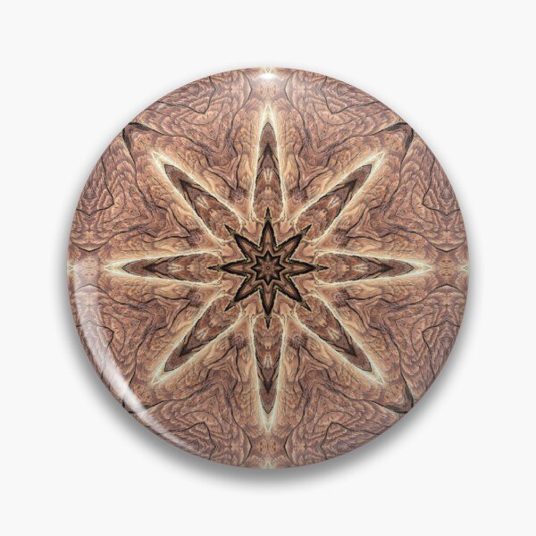 Item preview, Rough wood Burl Texture Kaleidoscope Pattern 26 designed and sold by Swabcraft.