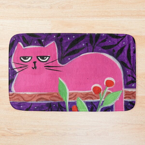 Item preview, Cat gouche art designed and sold by pinkyfish1010.
