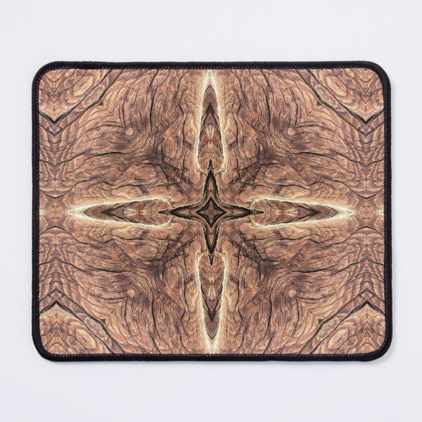 Item preview, Rough wood Burl Texture Kaleidoscope Pattern 28 designed and sold by Swabcraft.