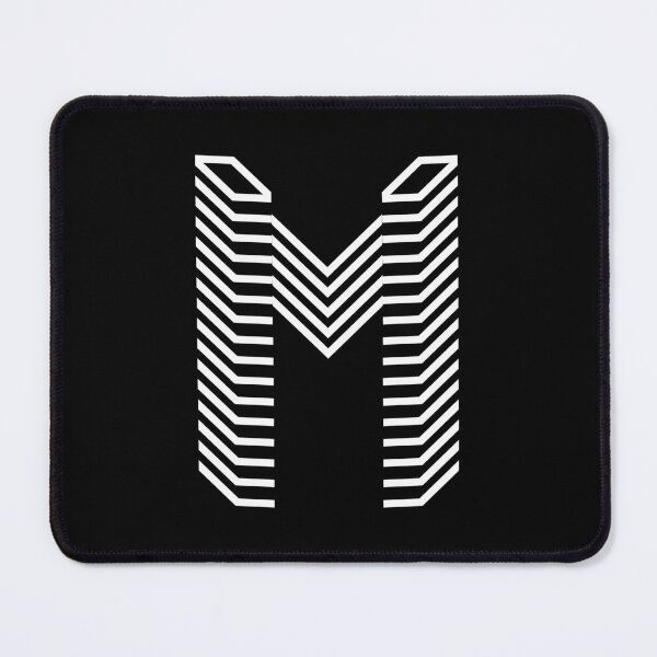 Item preview, Gamer logo design | Letter M | White  designed and sold by Yusuf-Design.