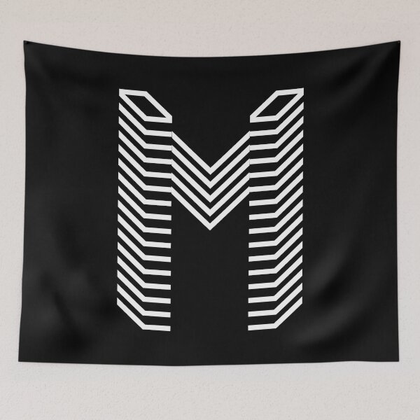 Item preview, Gamer logo design | Letter M | White  designed and sold by Yusuf-Design.