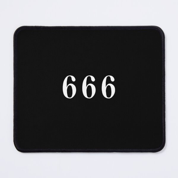 Item preview, "666" Gothic Blackletter Design designed and sold by hellbentdesigns.