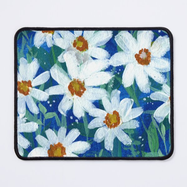 Item preview, Gouche daisy floral art designed and sold by pinkyfish1010.