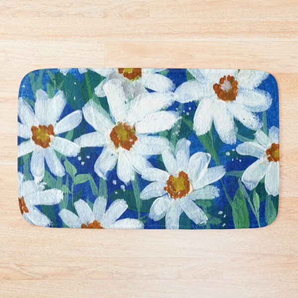 Item preview, Gouche daisy floral art designed and sold by pinkyfish1010.