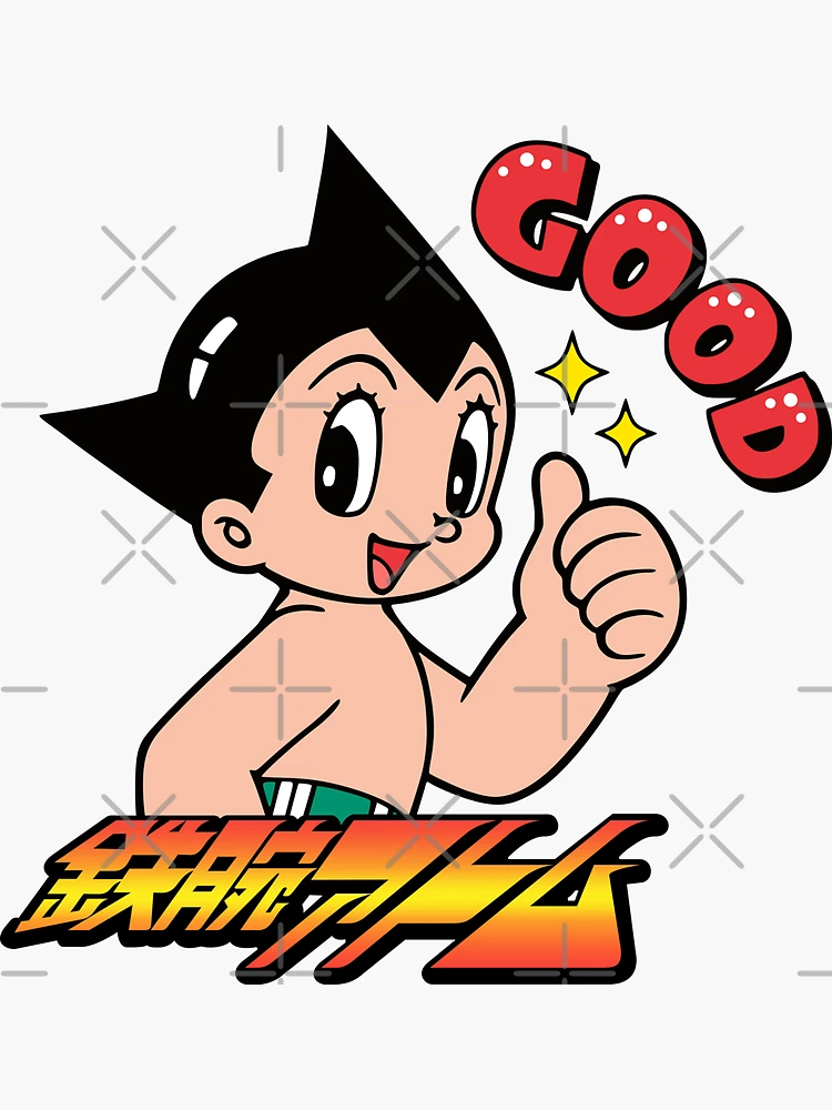 Sticker avec l'œuvre « Astro Boy BON / 鉄腕アトム » de l'artiste