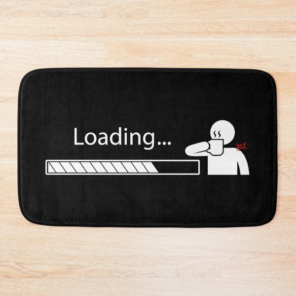 Item preview, Loading Coffee! (dark) designed and sold by royumi.