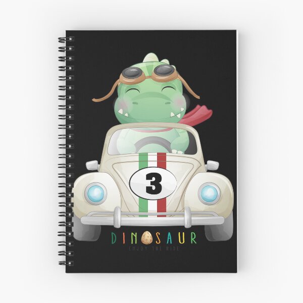 Aperçu de l'œuvre Dinosaur Driving Racing Cars, Clever Girl Raptor Dinosaur créée et vendue par jothi-designers.