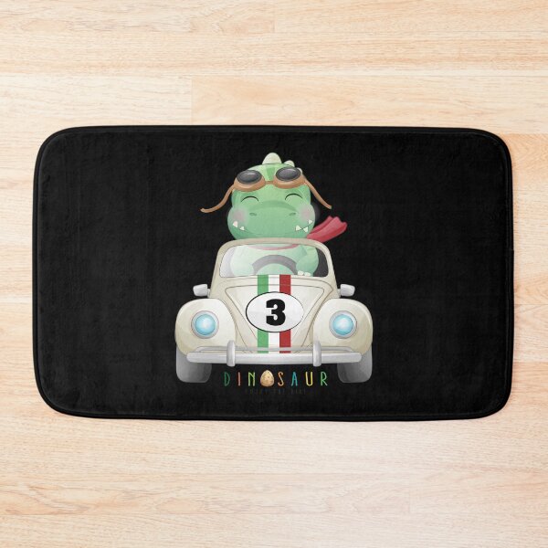 Artikelvorschau, Dinosaur Driving Racing Cars, Clever Girl Raptor Dinosaur entworfen und verkauft von jothi-designers.