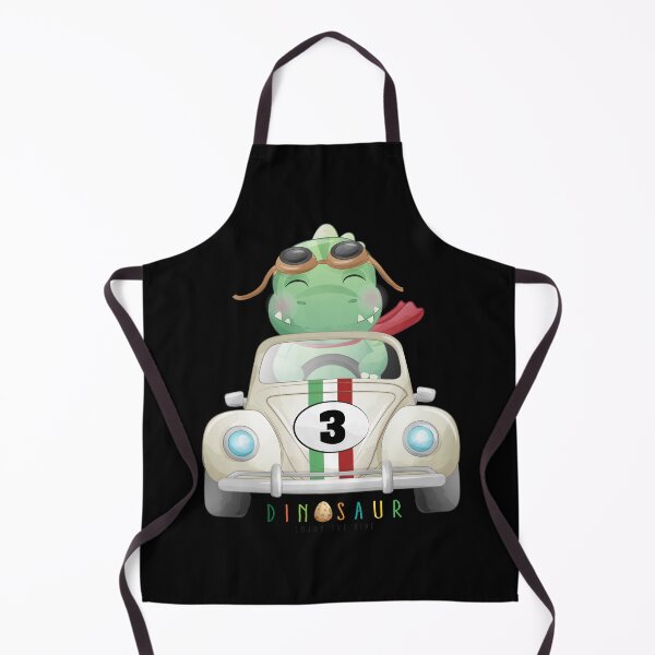 Item preview, Dinosaur Driving Racing Cars, Clever Girl Raptor Dinosaur designed and sold by jothi-designers.
