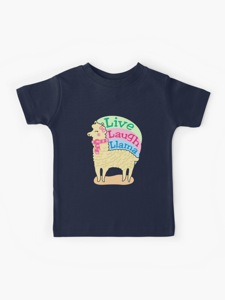 Funny Llama Kids T-Shirt for Sale by phandiltees