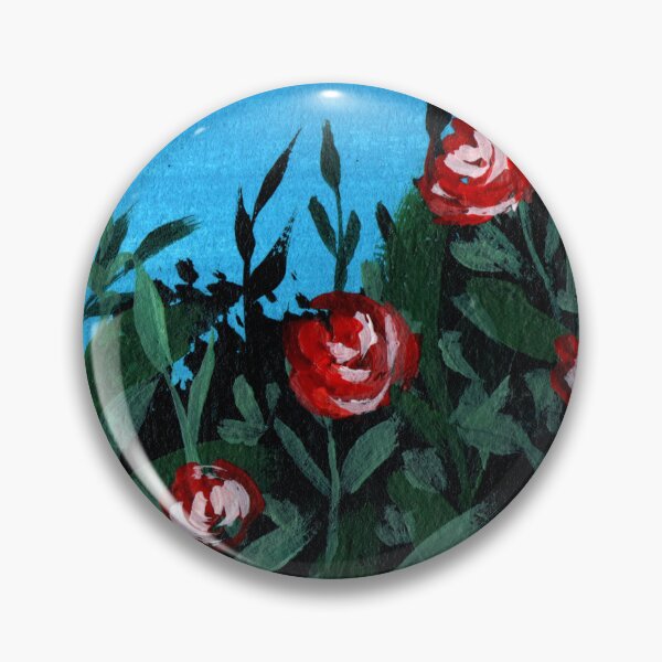 Item preview, Gouche rose garden illustration designed and sold by pinkyfish1010.