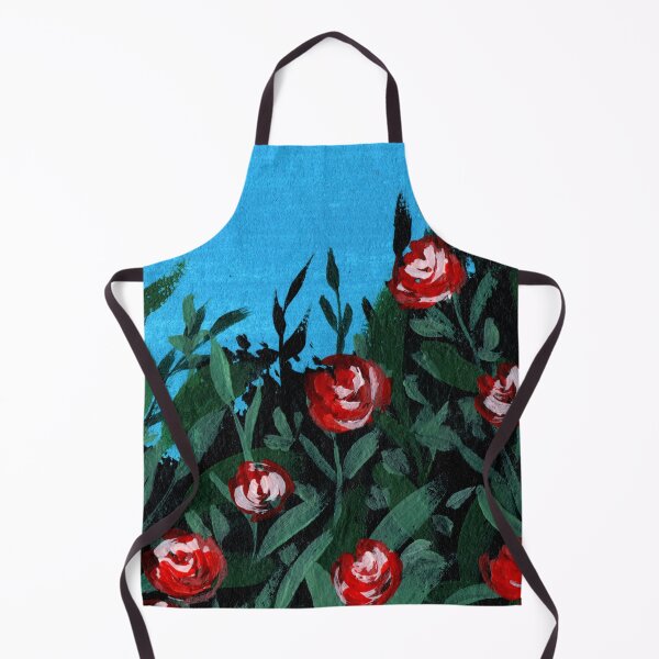 Item preview, Gouche rose garden illustration designed and sold by pinkyfish1010.