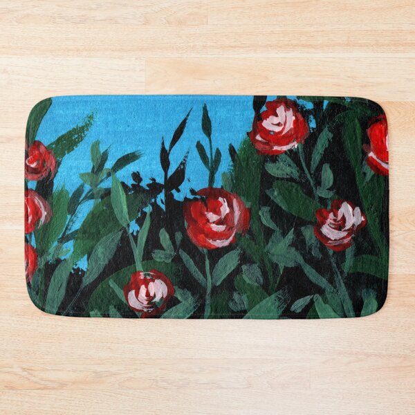 Item preview, Gouche rose garden illustration designed and sold by pinkyfish1010.