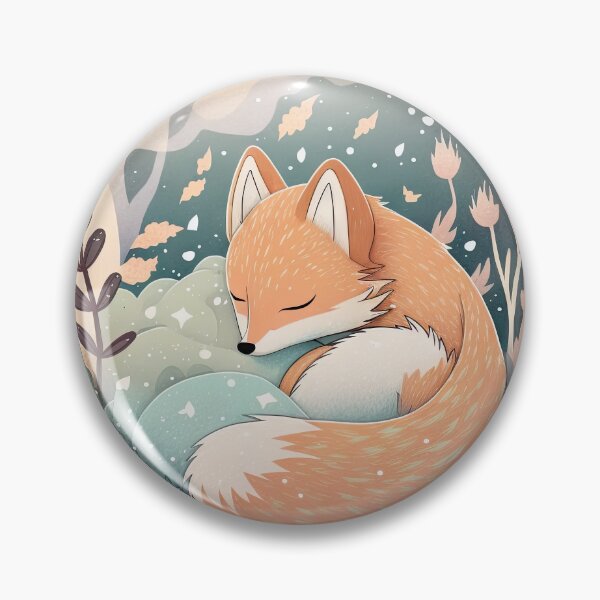 Item preview, Snuggle Up and Relax with This Sleepy Fox designed and sold by DHNY.