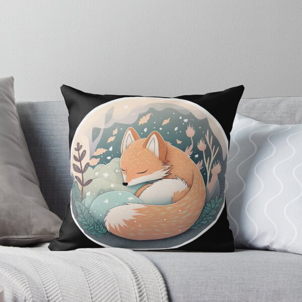 Item preview, Snuggle Up and Relax with This Sleepy Fox designed and sold by DHNY.