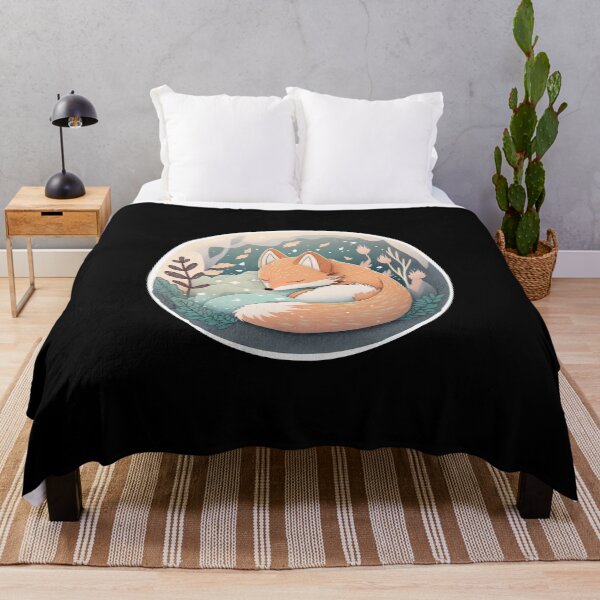 Item preview, Snuggle Up and Relax with This Sleepy Fox designed and sold by DHNY.