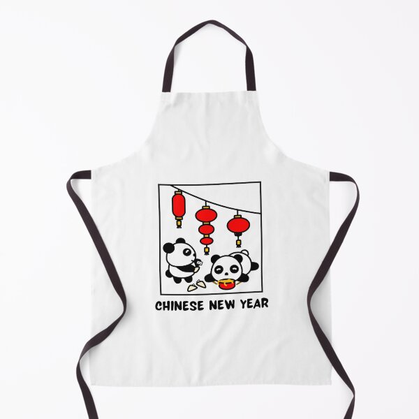 Item preview, Chinese New Year Pandas Eating Chinese Food designed and sold by OrderofOps.