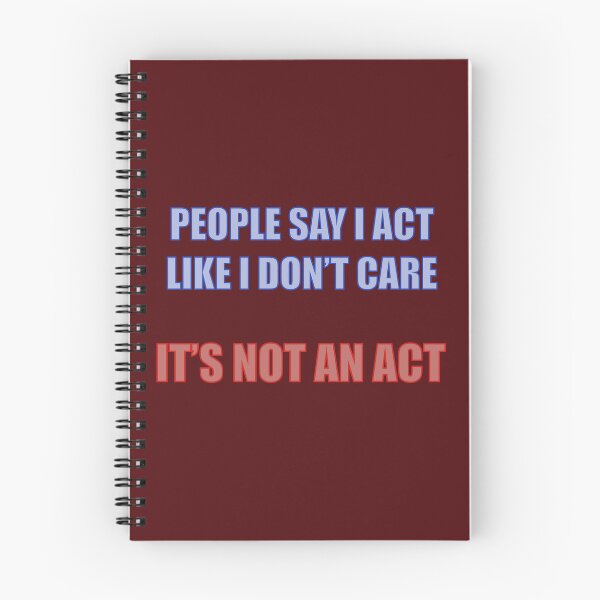 Item preview, It's Not An Act designed and sold by Black-Orc.