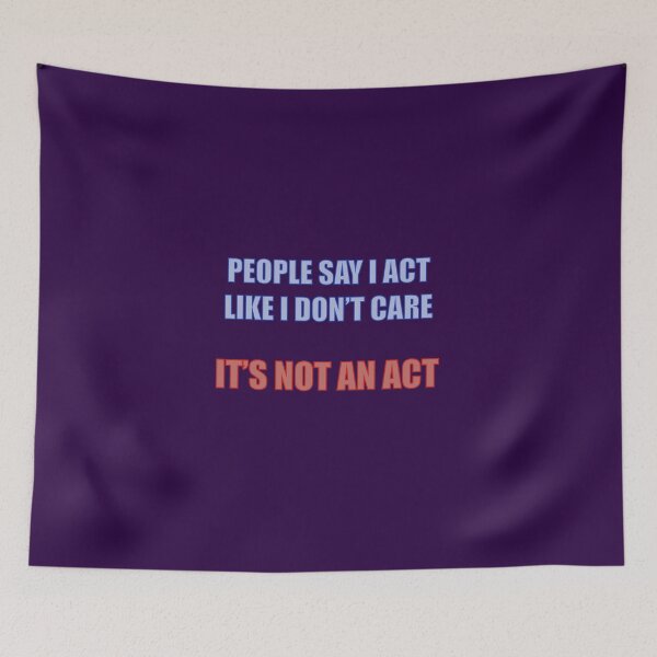 Item preview, It's Not An Act designed and sold by Black-Orc.