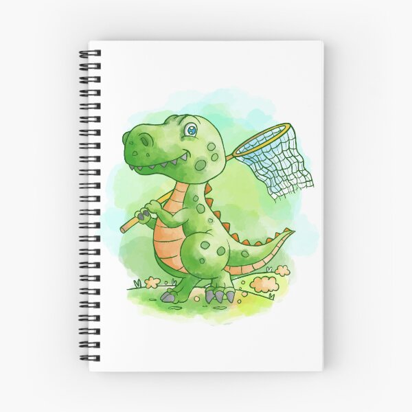 Aperçu de l'œuvre Dinosaur Watercolor Coloring, Clever Girl Raptor Dinosaur créée et vendue par jothi-designers.