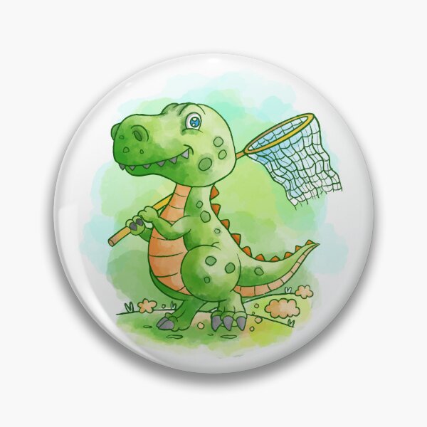 Artikelvorschau, Dinosaur Watercolor Coloring, Clever Girl Raptor Dinosaur entworfen und verkauft von jothi-designers.