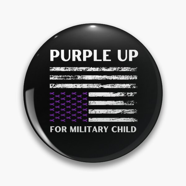Item preview, Purple Up For Military Child-Purple Up in April designed and sold by LadyHustle.