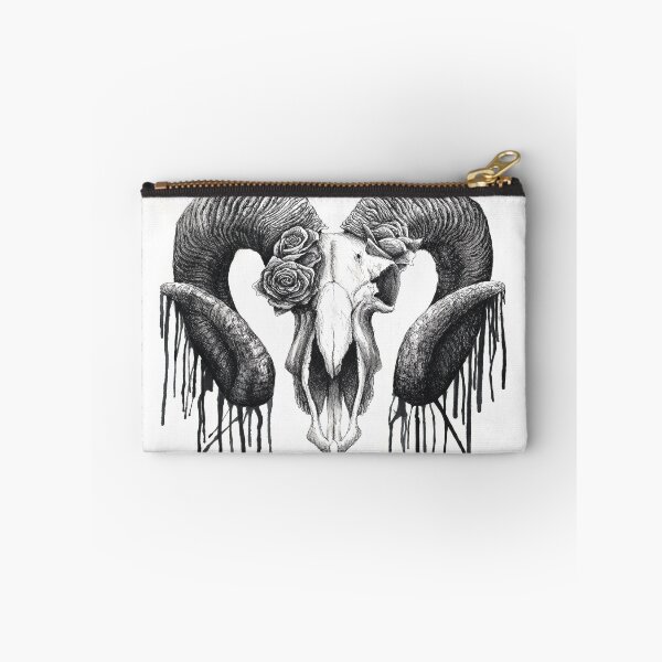 Item preview, Danger Days - Ram Skull with Roses designed and sold by DanielleTrudeau.
