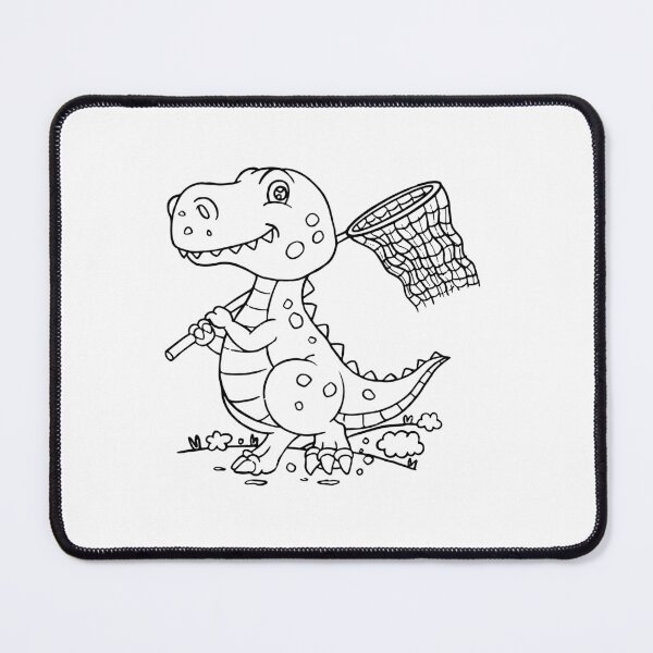 Artikelvorschau, Dinosaur Outline, Clever Girl Raptor Dinosaur entworfen und verkauft von jothi-designers.
