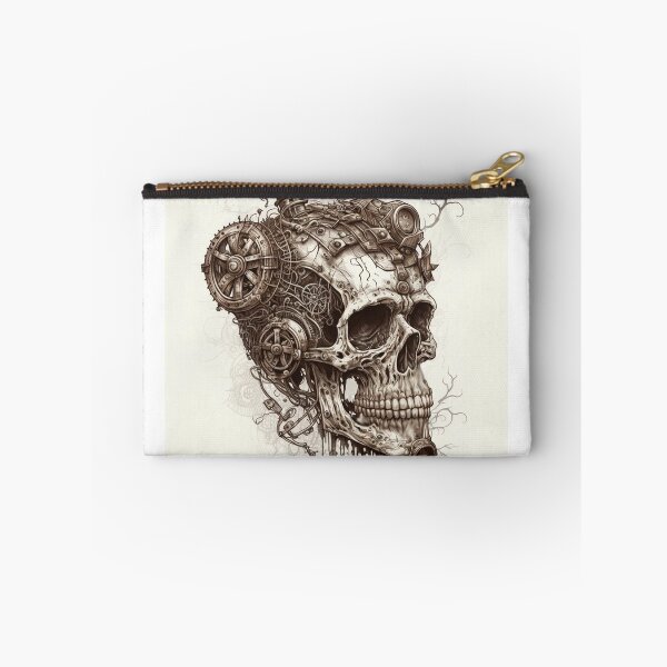 Item preview, Steampunk Skull - Sticker and T-Shirt Design designed and sold by MindAsylum.