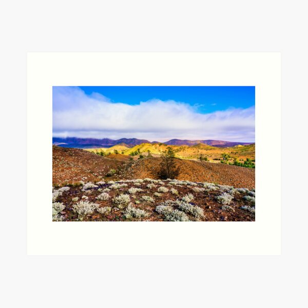 Item preview, Wilpena Pound under clouds designed and sold by Jan Fijolek.