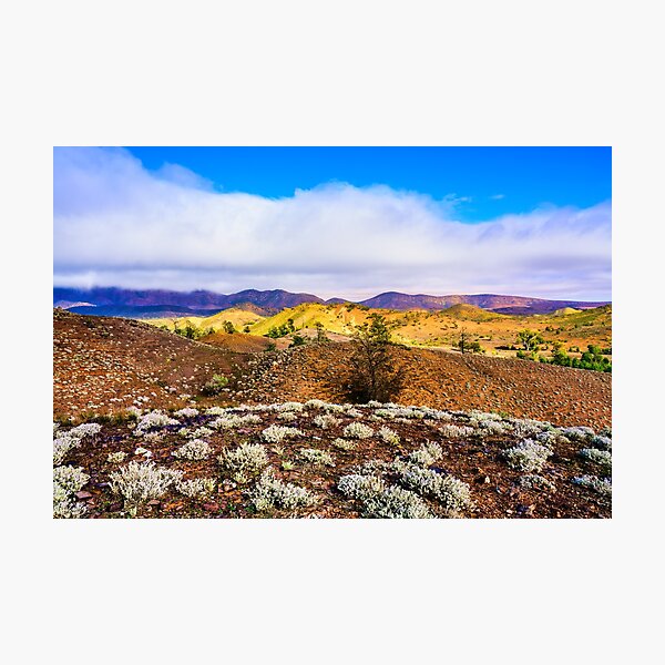 Item preview, Wilpena Pound under clouds designed and sold by Jan Fijolek.