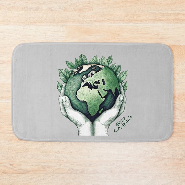 Item preview, Ecoliving Save the Planet Earth Day designed and sold by Aurora Hues.