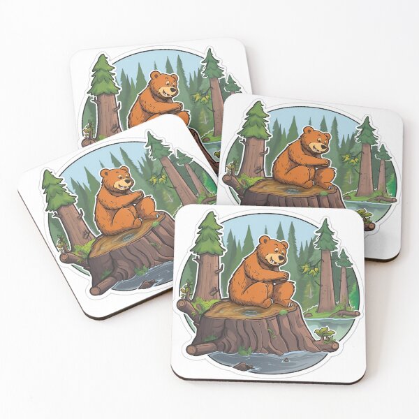 Item preview, Panda sitting on wood designed and sold by aimamia.
