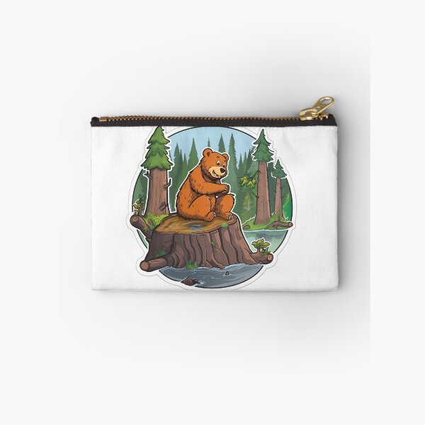 Item preview, Panda sitting on wood designed and sold by aimamia.