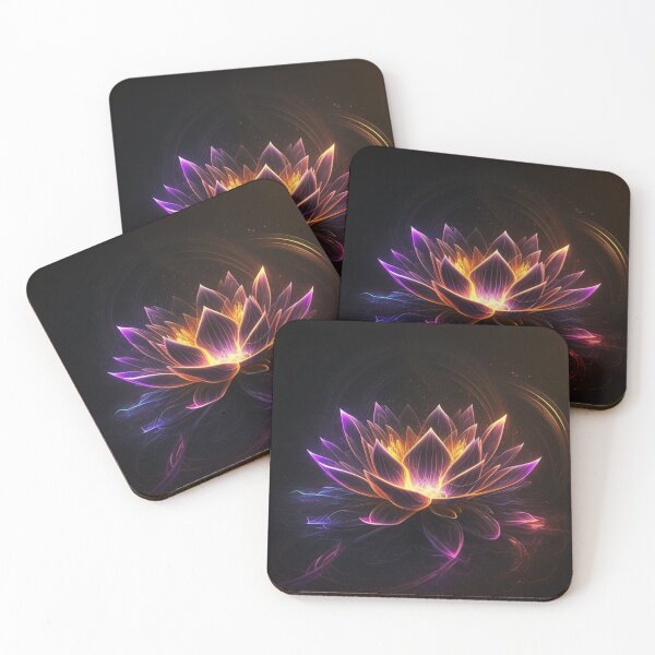 Item preview, Neon Lotus Flower by Moonspire Designs designed and sold by Paul Maximus Gaming.