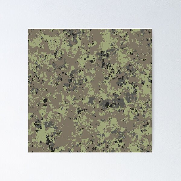 Leopard Print Camo Designs, Camouflage colors - military green Poster for  Sale by miyagifactory