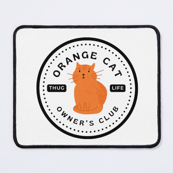 Item preview, Orange Cat Owner’s Club Design designed and sold by S0CalStudios.